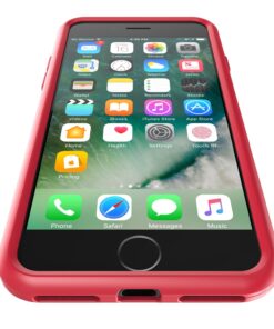 Alternative view of iPhone 7 Case, Hybrid Modern Slim Textured Grip Cell Phone Case for Apple iPhone 7 (2016) (Hot Pink) Hot Pink