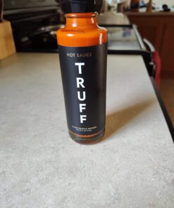 TRUFF Original Black Truffle Hot Sauce, Gourmet Hot Sauce with Ripe Chili Peppers, Black Truffle Oil, Agave Nectar, Unique Flavor Experience in a Bottle, 6 oz. 6 Ounce (Pack of 1) 30 71Ek8G0RDuL