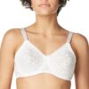 Bali Women's N Smooth Stretch Lace Underwire Bra Df3432 38DD White 51 71EkceyyhrL