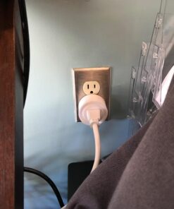 LoraTap Mini Remote Control Outlet Plug Adapter with Remote, 656ft Range Wireless Light Switch for Household Appliances, No Hub Required, 10A/1100W, White, 2 Years Warranty 36 71Eke8EVr3L