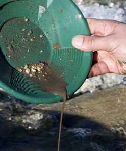 SE 8" Green Plastic Gold Pan with Two Types of Riffles - GP1011G8 8" 5 71EkrnBTJKL