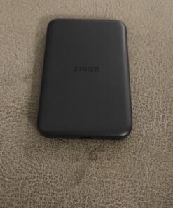 Anker Magnetic Portable Charger, 5,000mAh Wireless Portable Charger with USB-C Cable, Battery Pack Only Compatible with iPhone 15/15 Plus/15 Pro/15 Pro Max, iPhone 14/13/12 Series and more black 45 71El8Cm0OHL