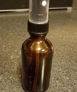 Vivaplex, 6, Amber, 2 oz Glass Bottles, with Black Fine Mist Sprayers 28 71ElFiP8ghL
