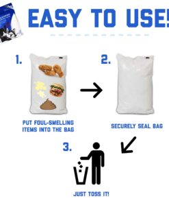 Stink Free Odor-Seal Cat Litter Poop Collection Bags 12 Pkgs (252 Bags) - Seal in odor! 8 71EmBhRLOkL