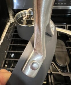 Calphalon Classic Hard-Anodized Nonstick Cookware Kitchen Essentials Set, 6-Piece Pots and Pans Set 6-Piece Nonstick w/ AquaShield™ 58 71EmJDqt26L