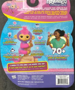 Fingerlings 2023 NEW Interactive Baby Monkey Reacts to Touch – 70+ Sounds & Reactions – Charli (Purple) Purple 22 71Eo UCpKWL