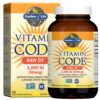 Garden of Life Vitamin D, Vitamin Code Raw D3, Vitamin D 2,000 IU, Raw Whole Food Vitamin D Supplements with Chlorella, Fruit, Veggies & Probiotics for Bone & Immune Health, 60 Vegetarian Capsules 60 Count (Pack of 1)