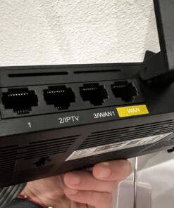 Reyee AX3000 Wi-Fi 6 Router, Dual Band Internet, 802.11ax Wireless, Coverage up to 3,000 Sq. Ft., Gigabit Wan Aggregation, WPA3, Smart VPN for Large Home (RG-E4), 2023 Release 56 71EoGDpCaVL