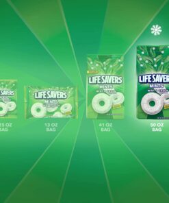 Alternative view of LIFE SAVERS Mints Wint-O-Green Hard Candy, Party Size Bag, 50 Ounce, Pack of 2 50 Ounce (Pack of 2)