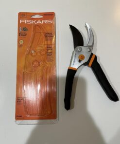Fiskars Bypass Pruning Shears 5/8” Garden Clippers - Plant Cutting Scissors with Sharp Precision-Ground Steel Blade Bypass Pruner 33 71EpVQ63lNL