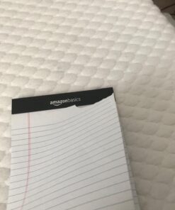 Amazon Basics Narrow Ruled Lined Writing Note Pad, 5 inch x 8 inch, White, 12 Count (12 Pack of 50 pages) 5-Inch by 8-Inch 47 71EppAuikML