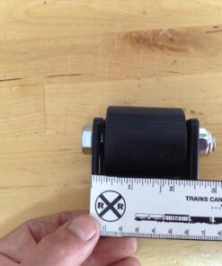 ALEKO Side Roller for Sliding Rolling Gate Guide Roller Black Guide with Bracket, 2-Inch 2 Inch 6 71EqvpzBwqL