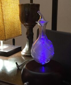 Radiance Nebulizing Diffuser for Essential Oil Aromatherapy - Dark Colored Wood Base Dark Brown Wood Base 38 71ErPGeNNhL