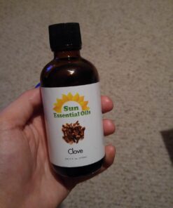 Sun Essential Oils 4oz - Clove Essential Oil - 4 Fluid Ounces 4 Fl Oz (Pack of 1) 26 71ErPcCNBML
