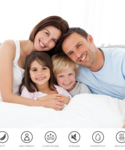 Utopia Bedding Premium Zippered Mattress Encasement (Fits 10 Inches Mattress, King) - Waterproof and Bed Bug Proof Mattress Protector - Six-Sided Mattress Cover 10" Deep 28 71Eraw8tlzL 4