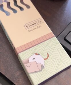 FIOVER 4PCS Cute Cat Press 0.5 mm Student Office Gel Pen Quick-Drying Neutral Retractable Ink Black Rollerball Pens for School Office Supplies Kawaii Accessories for Cat Lovers Cat pen 33 71ErhnRSDaL