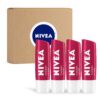 NIVEA Cherry Lip Care - Tinted Lip Balm for Beautiful, Soft Lips - Pack of 4 15 71Ert7CqLCL