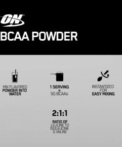 Optimum Nutrition Instantized BCAA Powder, Keto Friendly Branched Chain Essential Amino Acids, 5000mg, Orange, 40 Servings (Packaging May Vary) 13.4 Ounce (Pack of 1) 9 71ErxSw71L