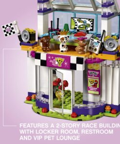 LEGO Friends The Big Race Day 41352 Building Kit, Mini Go Karts and Toy Cars for Girls, Best Gift for Kids (648 Piece) (Discontinued by Manufacturer) 20 71EsbpgM 9L