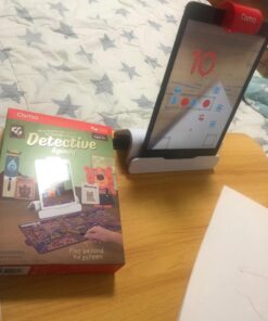 Osmo - Detective Agency - Ages 5-12 - Solve Global Mysteries - Educational Learning Games - STEM Toy - Gifts for Kids - Ages 5 6 7 8 9 10 11 12-For iPad, iPhone or Fire Tablet (Osmo Base Required) 27 71EsiVO0I L