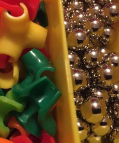 Goobi 300 Piece Magnetic Building Sticks Blocks Tiles Toy Magnet 3D Construction Set STEM Educational Toys for 3 4 5 6 7 8 Year Old Kids Boys Girls Adults with Storage Box and Instruction Guide 29 71EtNqh3WGL