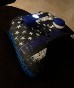 AceShot Thumb Grips (8pc) for Xbox One (Series X, S) & Steamdeck by Foamy Lizard – Sweat Free 100% Silicone Precision Raised Antislip Rubber Analog Stick Grips for Xbox One Controller (8 Grips) Blue 8 Thumb Grips 29 71EtOdBJgL