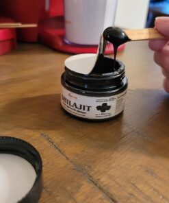 Shilajit Pure Himalayan Organic Shilajit Resin - 600mg Maximum Potency Natural Organic Shilajit Resin with 85+ Trace Minerals & Fulvic Acid for Energy, Immune Support, 30 Grams (1 Pack) 50.0 Servings (Pack of 1) 37 71EulLiQNIL