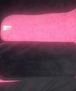 Miracle Face Erase 2 Pack Makeup Remover Face Cloths, Chemical-free, Microfiber, 6 Hair Ties (2 Count, Pink) 2 Count 27 71Ev17Ui6BL