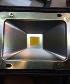 GLW® 10w 12v Ac or Dc Warm White Led Flood Light Waterproof Outdoor Lights 750lm 80w Halogen Bulb Equivalent Black Case 42 71EvrLECSqL