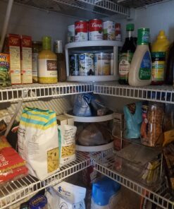 Copco Non-Skid Turntable, 2-Tier, 12-Inch, White/Gray 25 71Ew7DfJnKL