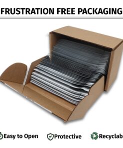 Alternative view of GORILLA SUPPLY Credit Card Cleaning Cards, Dual Side Card Reader Cleaner, POS Terminal Magnetic Head Pre-Saturated Swipe Alcohol-Free CR80 (50 Cards)