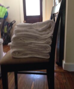 Utopia Towels 30-Inch-by-56-Inch Cotton Bath Towels, 4-Pack, White 6 71EwYv1kroL