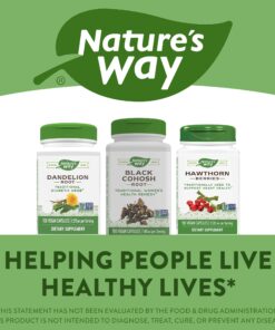 Nature's Way Black Cohosh Root, Traditional Support for Women's Health*, 540 mg, 180 Vegan Capsules 23 71Ewd1LbhGL