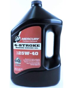 OEM Mercury Marine 4-Stroke FC-W 25W-40 Engine Oil One Gallon