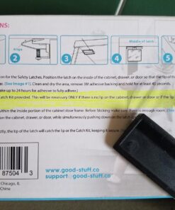 Child Locks for Cabinets and Drawers - 12 Pack - No Drill Baby Proofing Cabinets, Make Baby Safety Easy with Baby Cabinet Locks, These Cabinet Child Locks Secure Drawers, Cupboards, Cabinet in Seconds 12 Count (Pack of 1) 63 71ExakA3ElL