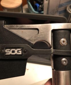 SOG Camp Axe- Compact Camping and Survival Hatchet/Hammer Tool with Sheath and 3.1 Inch Bushcraft Axe Edge (CH1001-CP) 28 71ExwH7FBSL