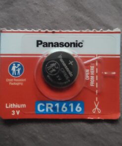 Panasonic CR1616 3V Coin Cell Lithium Battery, Retail Pack of 2 Black 12 71EzPHNrCdL