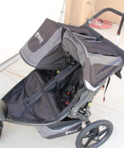 BOB Gear Revolution Flex 3.0 Duallie Double Jogging Stroller, Graphite Black 65 71F 9gJjbLL