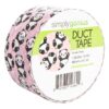 Simply Genius (Single Roll) Patterned Duct Tape Roll Craft Supplies for Kids Adults Colored Duct Tape Colors, Panda Party 5 71F AscgJL