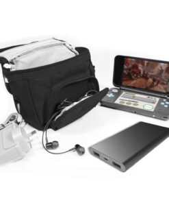 G-HUB Travel bag with Shoulder Strap, Carry Handle, Belt Loop for Nintendo DS Consoles DS / 3DS / DS Lite / 3DS XL / DSi - Black 30 71F gikslJL