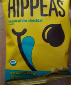 HIPPEAS Organic Chickpea Puffs + Vegan White Cheddar | Vegan, Gluten-Free, Crunchy, Protein Snacks, 1.5 Ounce, 12 Count 1.5 Ounce (Pack of 12) 20 71F ni6zTL