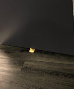 Home Premium Door Stoppers for Bottom of Door, Rubber Door Stop Wedge (4 Pack, White) 4 Pack 26 71F tiZ6tL