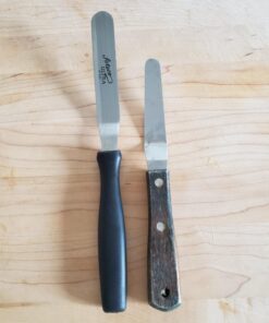 Ateco Ultra Offset Spatula with 4.25" x 0.75" Stainless Steel Blade, 4½", Silver Offset - 4.25" 26 71F v0lvL