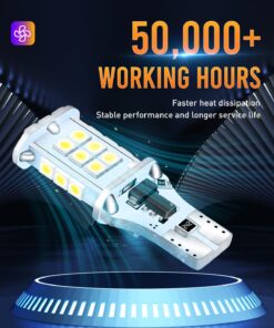 Alternative view of LUYED 921 912 LED Bulb Xenon White for Backup Reverse Lights 3100 Lumens 300% Brightness T15 906 W16W LED Bulbs Non-polarity Canbus Error Free,Pack of 2