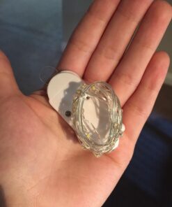 Lighting EVER Fairy Lights Battery Operated 20 LED Mini String Lights, Small Pixie Lights for Mason Jars, Crafts, DIY Wedding Party Centerpieces, Bedroom Wall Vines Holiday Garland, 8 Pack Pack of 8 Units 40 71F0rMTMjeL