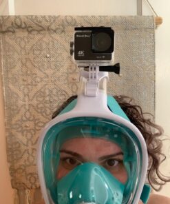 MOUNTDOG Action Camera Underwater Waterproof 30M Camera with 2" LCD Wide Angle View Sports Action Camera with 10M WiFi Wireless Control and Portable Camera Bag Black 15 71F1Dj7kL L