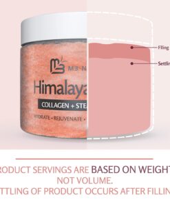 Himalayan Salt Scrub Face Foot & Body Exfoliator Infused with Collagen and Stem Cell Natural Exfoliating Salt Body Scrub for Toning Cellulite Skin Care by M3 Naturals 12 Ounce (Pack of 1) 29 71F1yXygcKL 1