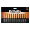 Duracell Coppertop AA Batteries with Power Boost Ingredients, 24 Count Pack Double A Battery with Long-lasting Power, Alkaline AA Battery for Household and Office Devices 18 71F1yxjGeYL