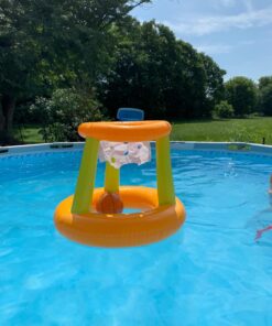 Intex - Floating Hoops 3, Incl Inflatable Pool Hoop and Basketball 14 71F1z6O61GL