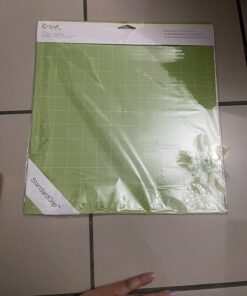 Cricut StandardGrip Machine Cutting Mats 12in x 12in, Reusable for Crafts with Protective Film,Use with Cardstock, Iron On, Vinyl and More, Compatible with Cricut Explore & Maker (2 Count) ,Green 12"x12", 2 Mats 2-pack 29 71F2C4RQ0aL